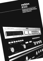 Revox B-251-Owners-Manual 